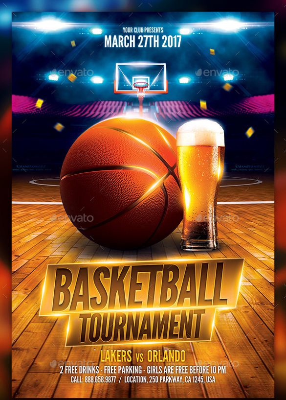 FREE 20+ Basketball Flyer Templates in PDF PSD AI EPS InDesign