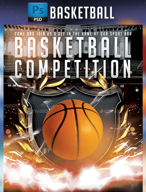 Basketball Flyer Template Free HQ Printable Documents