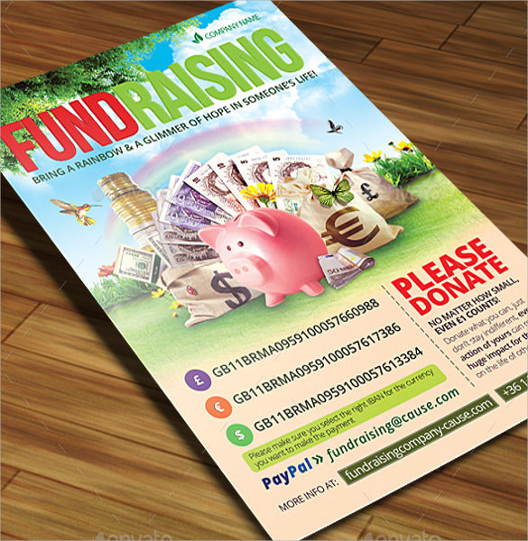 Fundraising Flyer Template