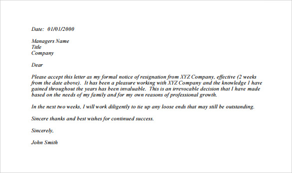 Counter Offer Acceptance Letter