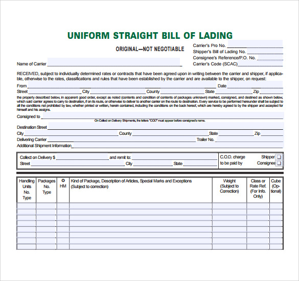 free-5-sample-bill-of-lading-in-pdf