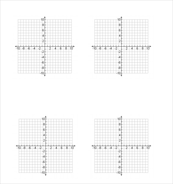 FREE 5+ Sample Cartesian Graph Paper Templates in PDF