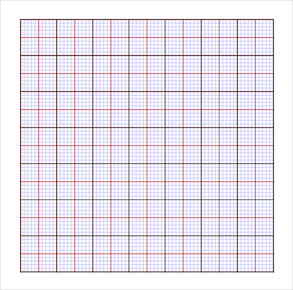 Standard Graph Paper Dimensions