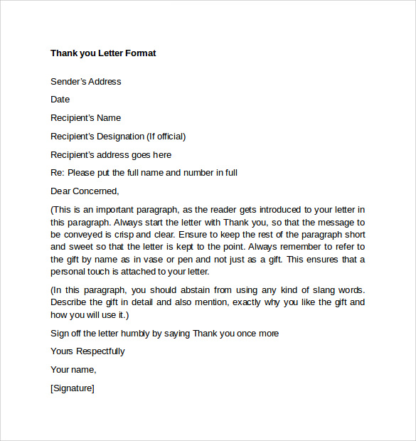 sample-thank-you-letter-format-9-free-documents-in-pdf-word