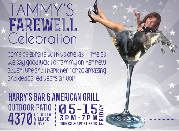 Farewell Party Flyer Template Free