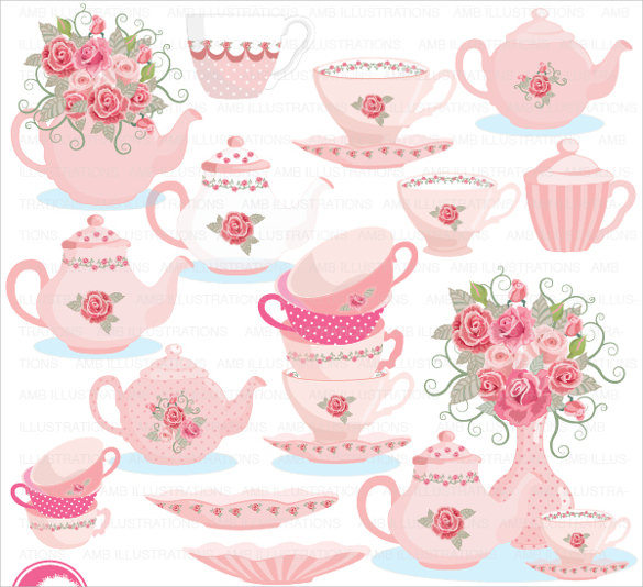 11 tea party invitation templates to download sample