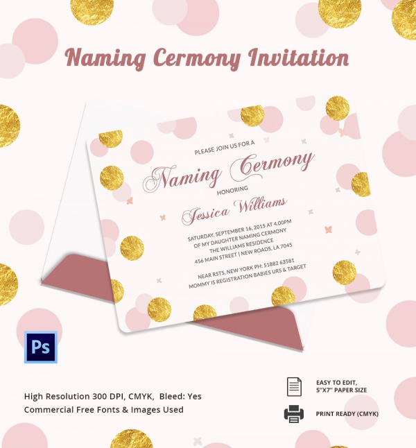 Baby Name Ceremony Invitation Sms 2