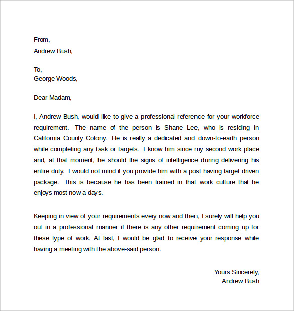 Format Of A Professional Letter from images.sampletemplates.com