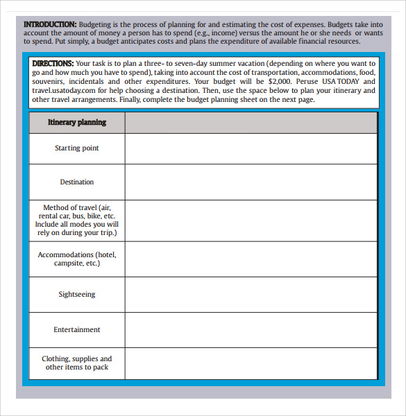 Coverage Plan Template