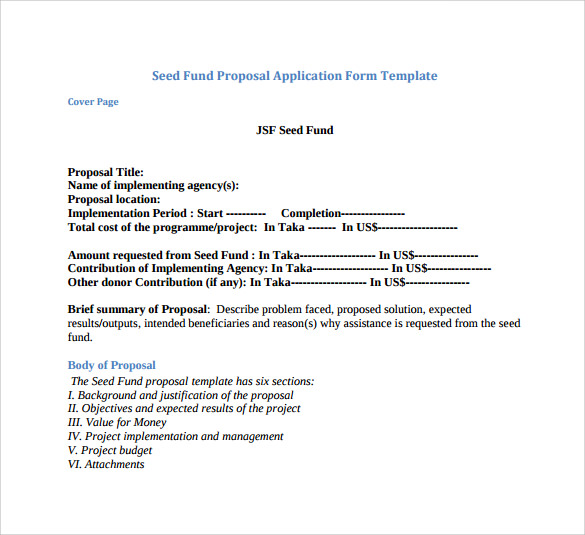 simple funding proposal template1