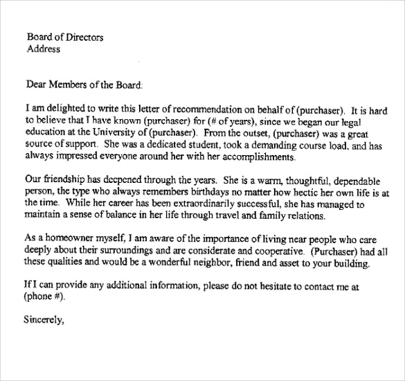 How To Write A Reference Letter For A Friend Sample