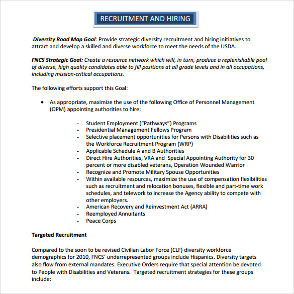 sample business plan recruitment agency