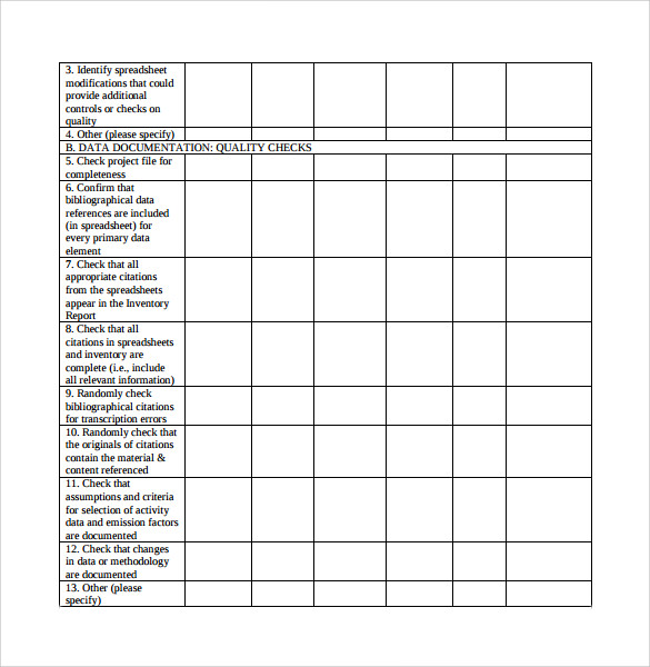 FREE 6  Sample Control Plan Templates in PDF MS Word Excel