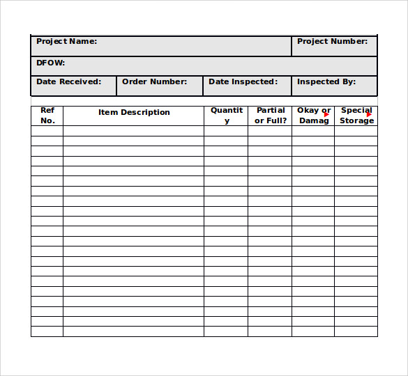 Quality Control Chart Excel Template