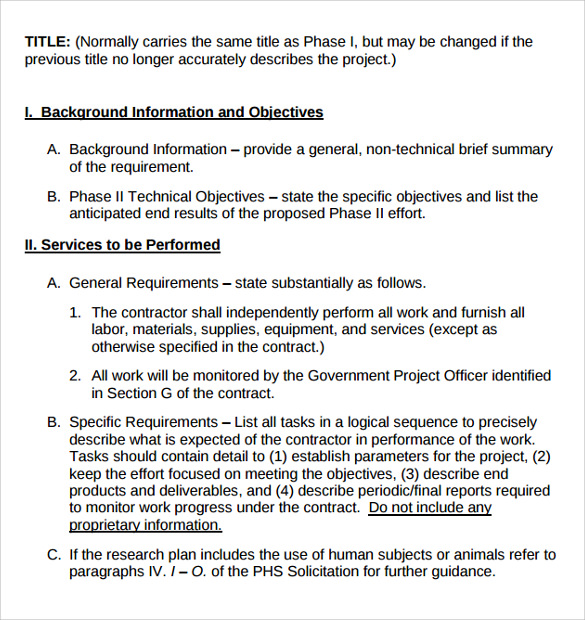 7 Sample Contractor Proposal Templates Download For Free | Sample Templates