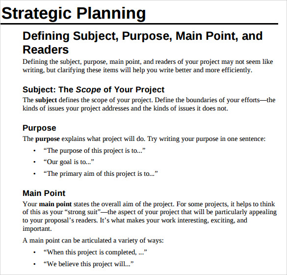 Technical Proposal Template