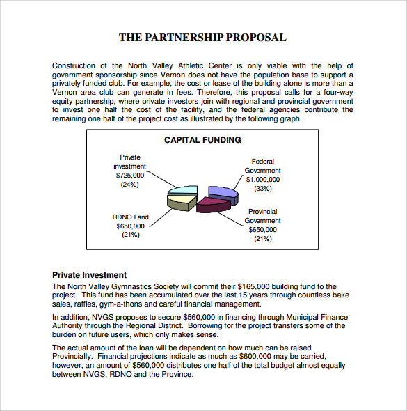 partnership proposal 