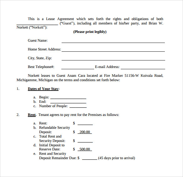 Airbnb Property Management Agreement Template prntbl