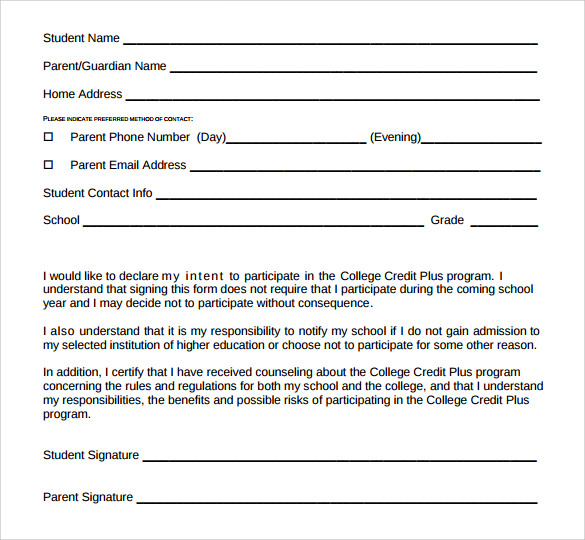college letter of intent pdf