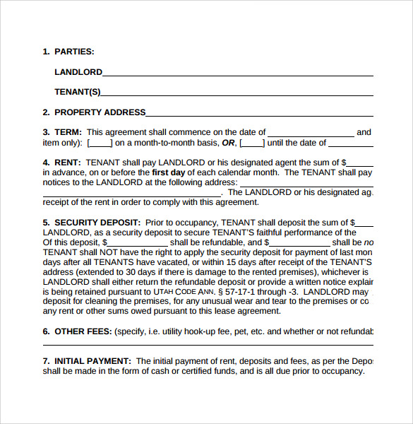 residential lease agreement1