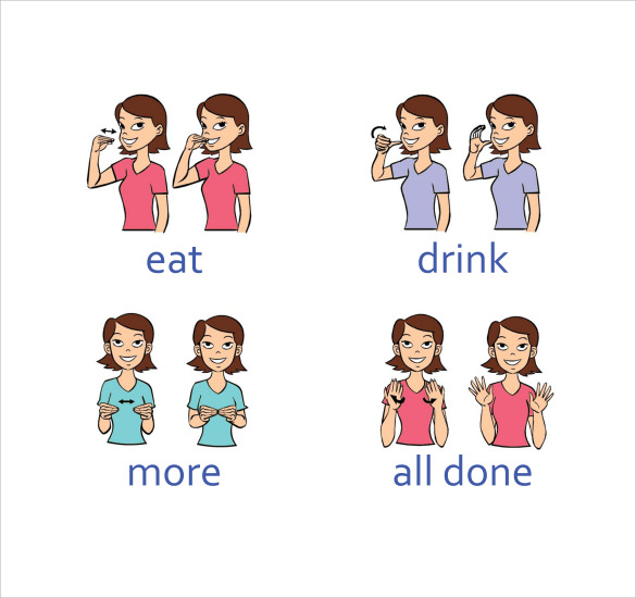 7-sample-baby-sign-language-charts-sample-templates
