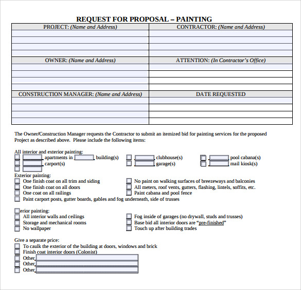 9+ Painting Estimate Templates PDF, Excel Sample Templates