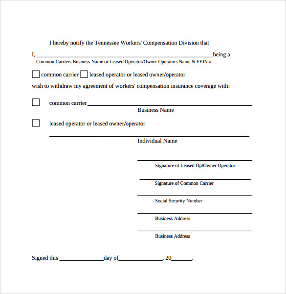 Motor Carrier Lease Agreement Template 3402