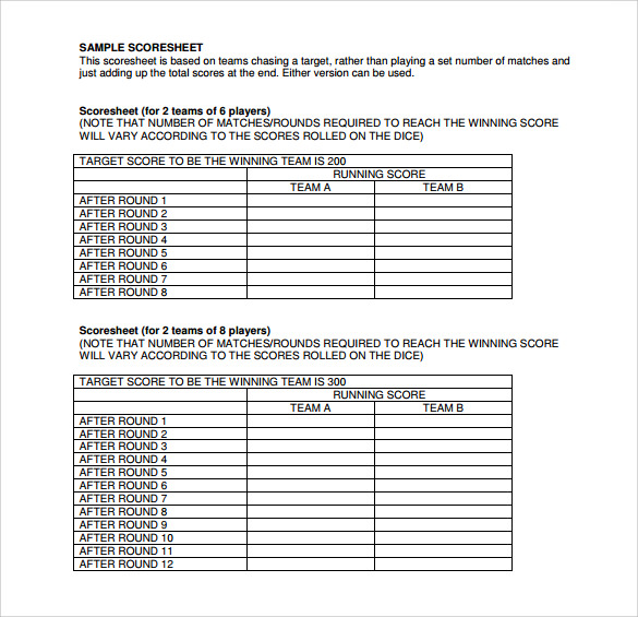 sample tennis score sheet