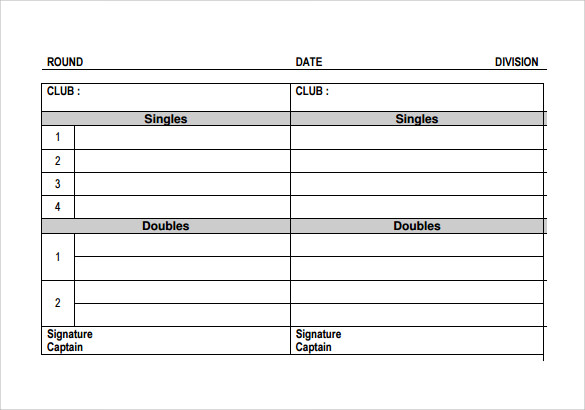 pdf download tennis score sheet 