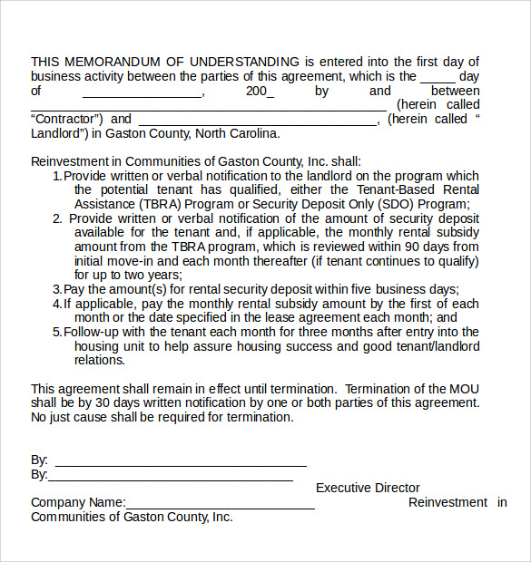 memorandum lease agreement doc