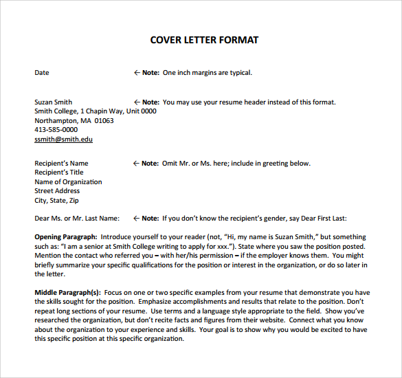 Free 8 Job Application Cover Letter Templates In Pdf Ms Word