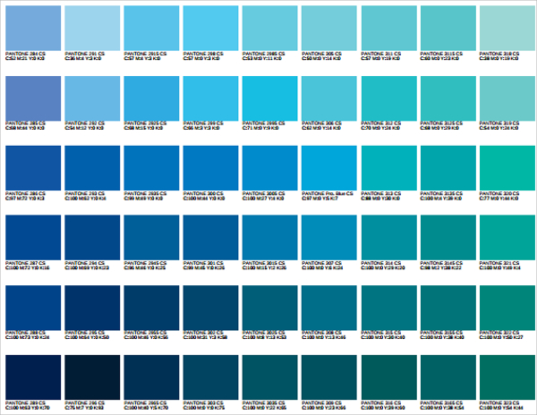 Pantone Color Chart Download