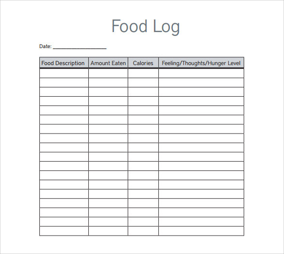 FREE 30+ Sample Log Templates in PDF | MS Word | Excel