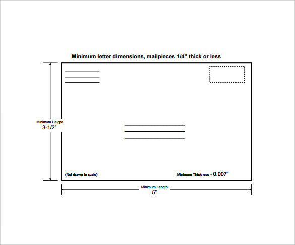 11 letter envelope templates samples examples formats sample