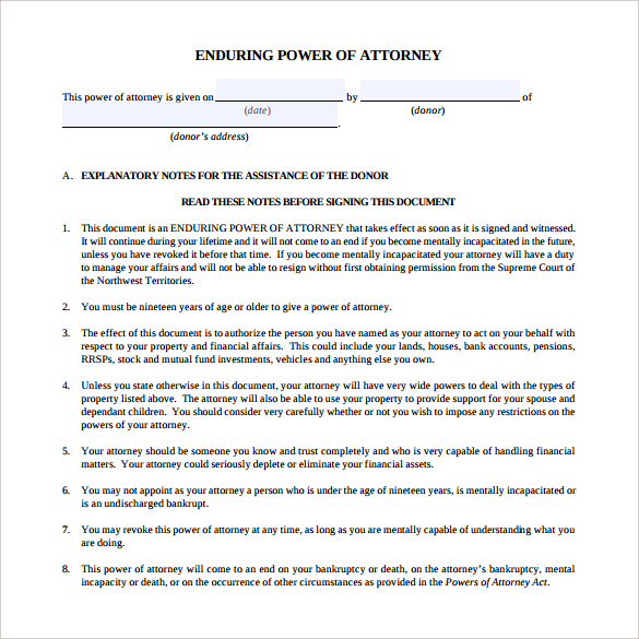 free-7-simple-power-of-attorney-forms-in-pdf