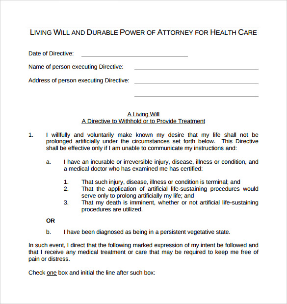 8-durable-power-of-attorney-forms-samples-examples-formats-sample-templates