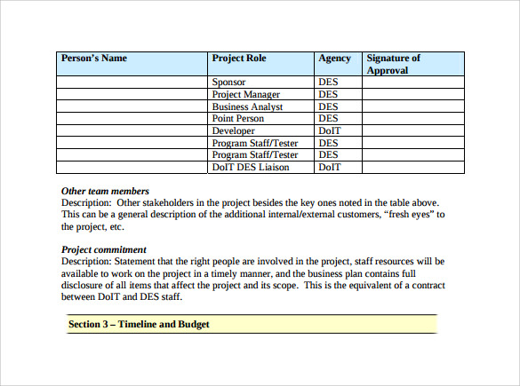 sample project timeline 6 examples format