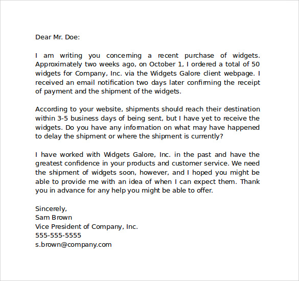 FREE 11 Sample Informal Letter Templates In MS Word PDF Google 