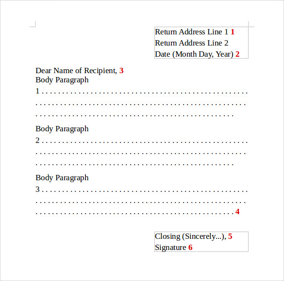 FREE 9+ Sample Informal Letter Templates in MS Word | PDF ...