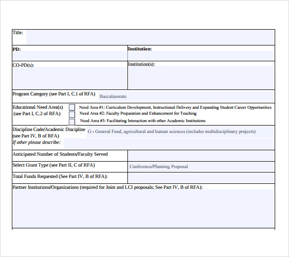 research project summary template