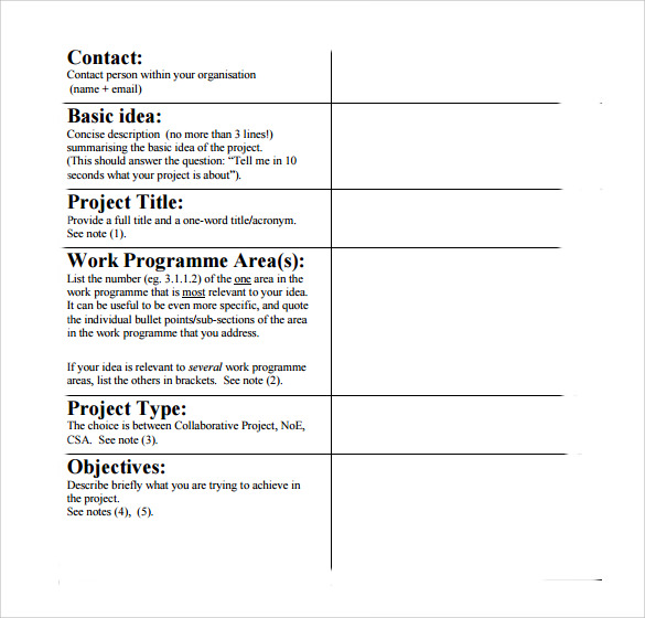 project-summary-template-word