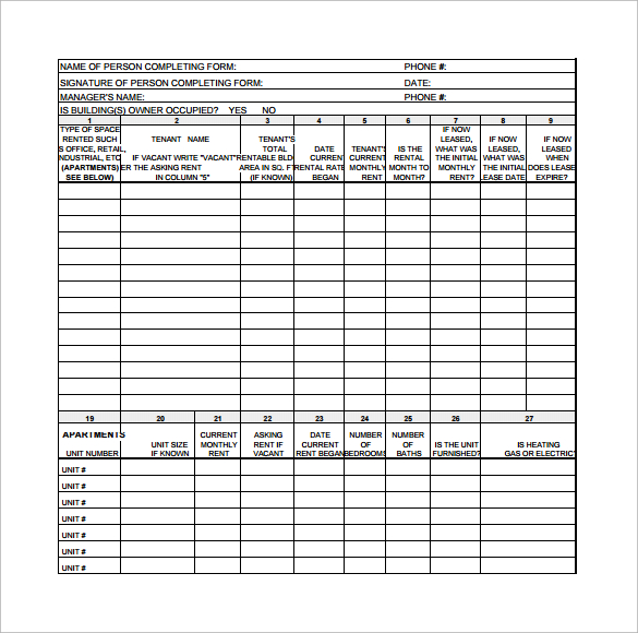 rent roll form pdf download