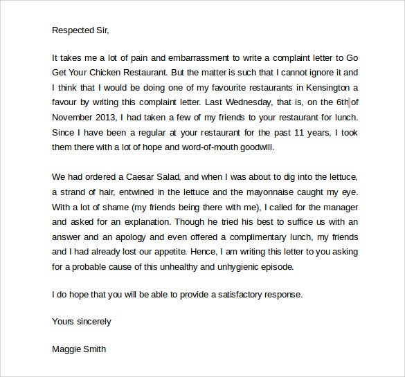 FREE 7 Sample Apology Letter To Customer In PDF