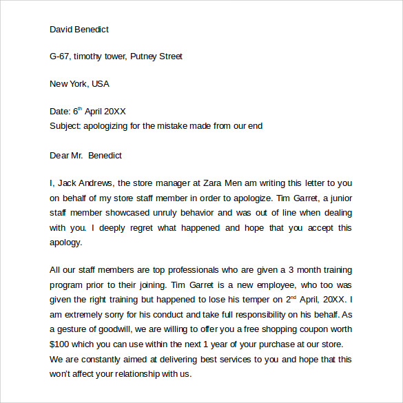 Business Letter To Customer from images.sampletemplates.com