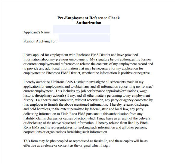 printable reference check template