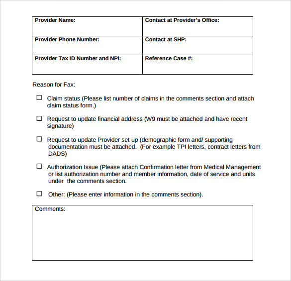 pdf download general fax cover sheet