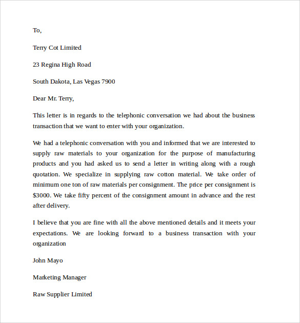 simple business letter1