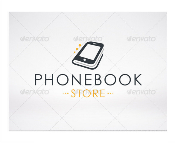 phonebook logo template