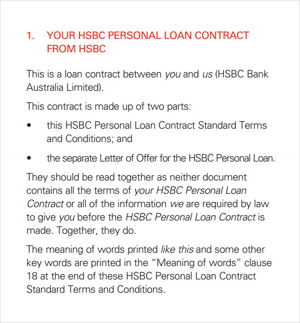 agreement in principle hsbc