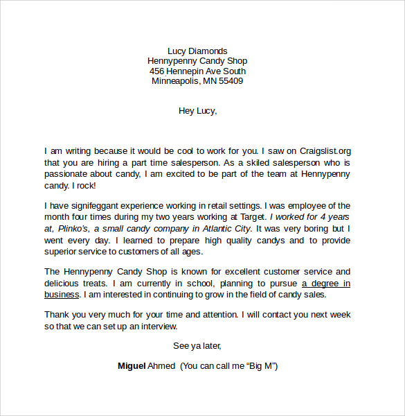 FREE 18 Sample Microsoft MS Word Cover Letter Templates In MS Word